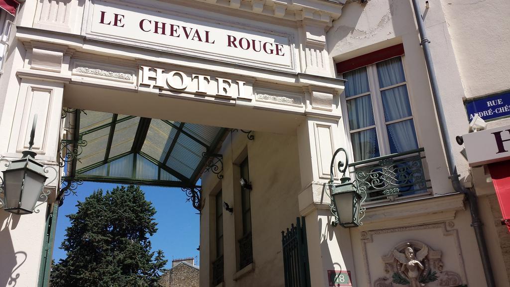 Hotel Du Cheval Rouge Wersal Zewnętrze zdjęcie